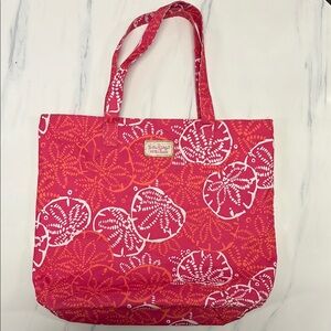 Lilly Pulitzer for Estée Lauder Pink Tote Bag